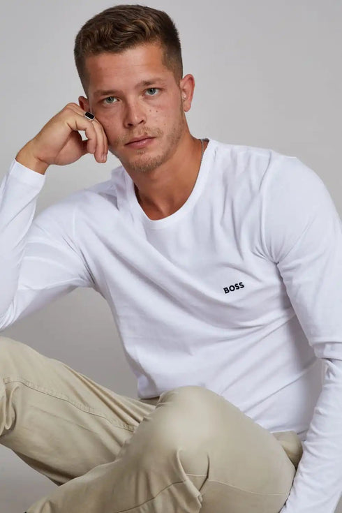 Hugo Boss long tshirt הוגו בוס טישרט בייסיק קלאסי
